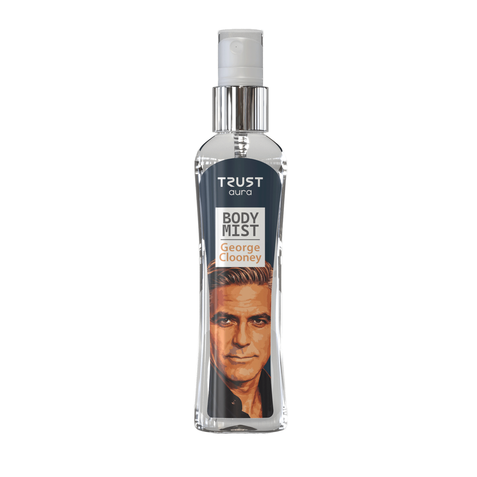 بادی میست مردانه TRUST aura مدل George Clooney