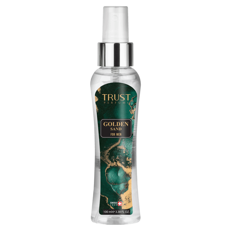 بادی میست مردانه تراست مدل Golden Sand با حجم 100 میل